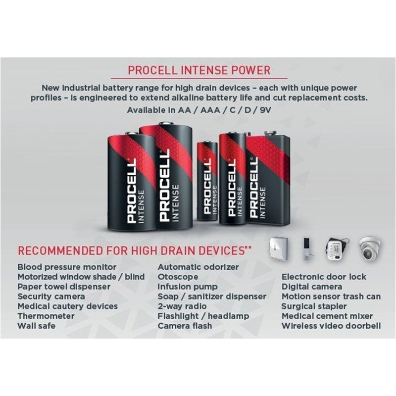PROCELL INTENSE POWER (PRECIO PILA) ALCALINA LR14 C 1,5V CAJA*10