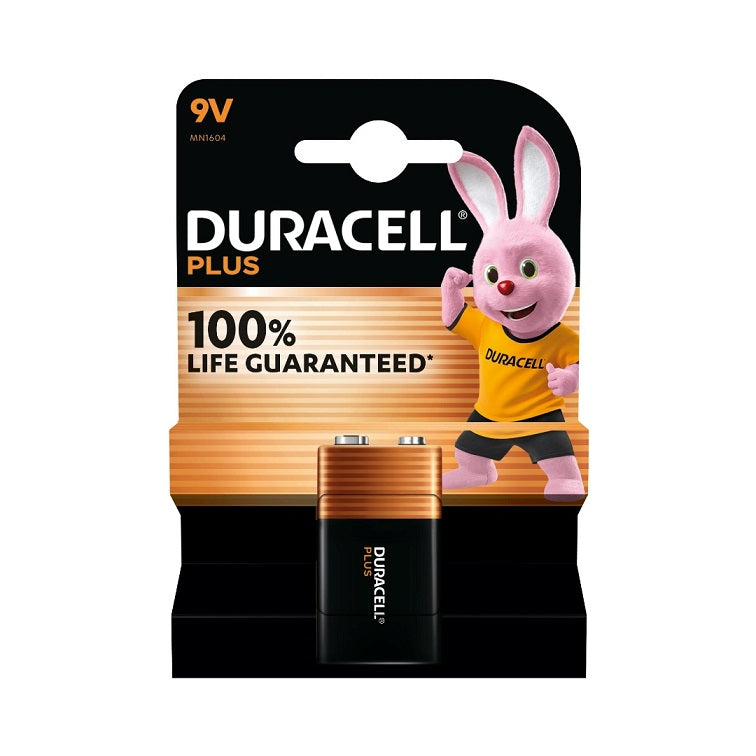 DURACELL PLUS POWER 100 PILA ALCALINA 9V LR61 BLISTER*1