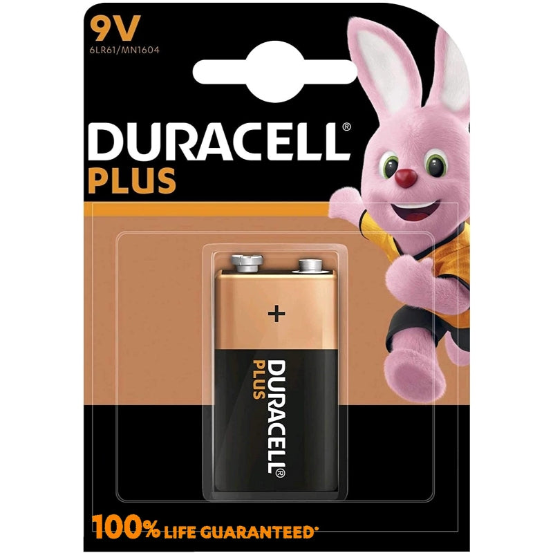 DURACELL PLUS POWER 100 PILA ALCALINA 9V LR61 BLISTER*1
