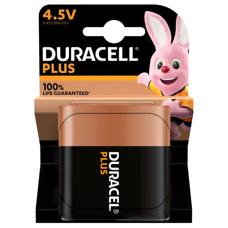 DURACELL PLUS POWER 100 PILA ALCALINA 4,5V 3LR12 BLISTER*1