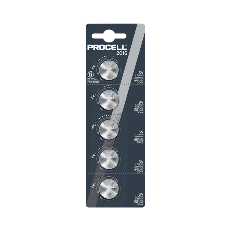 PROCELL PILA BOTON LITIO CR2025 3V BLISTER*5