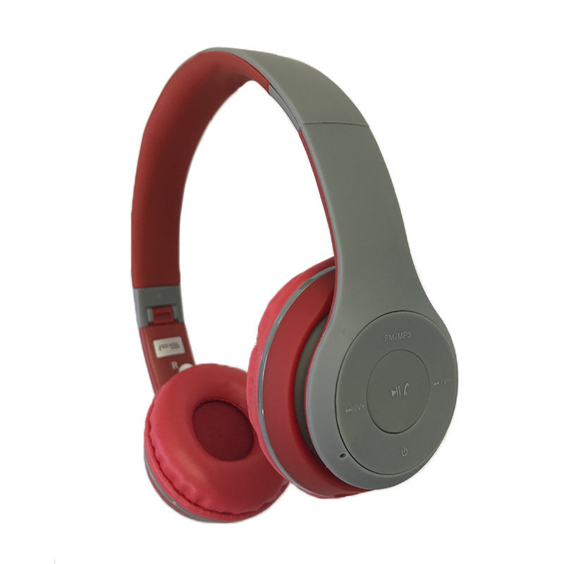 OMEGA FREESTYLE CASCO BLUETOOTH FH0915 GRIS/ROJO