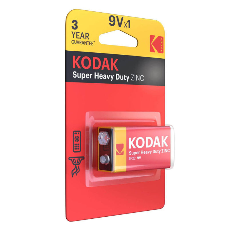 KODAK EXTRA HEAVY-DUTY PILA SALINA 9V 6F22 BLISTER*1