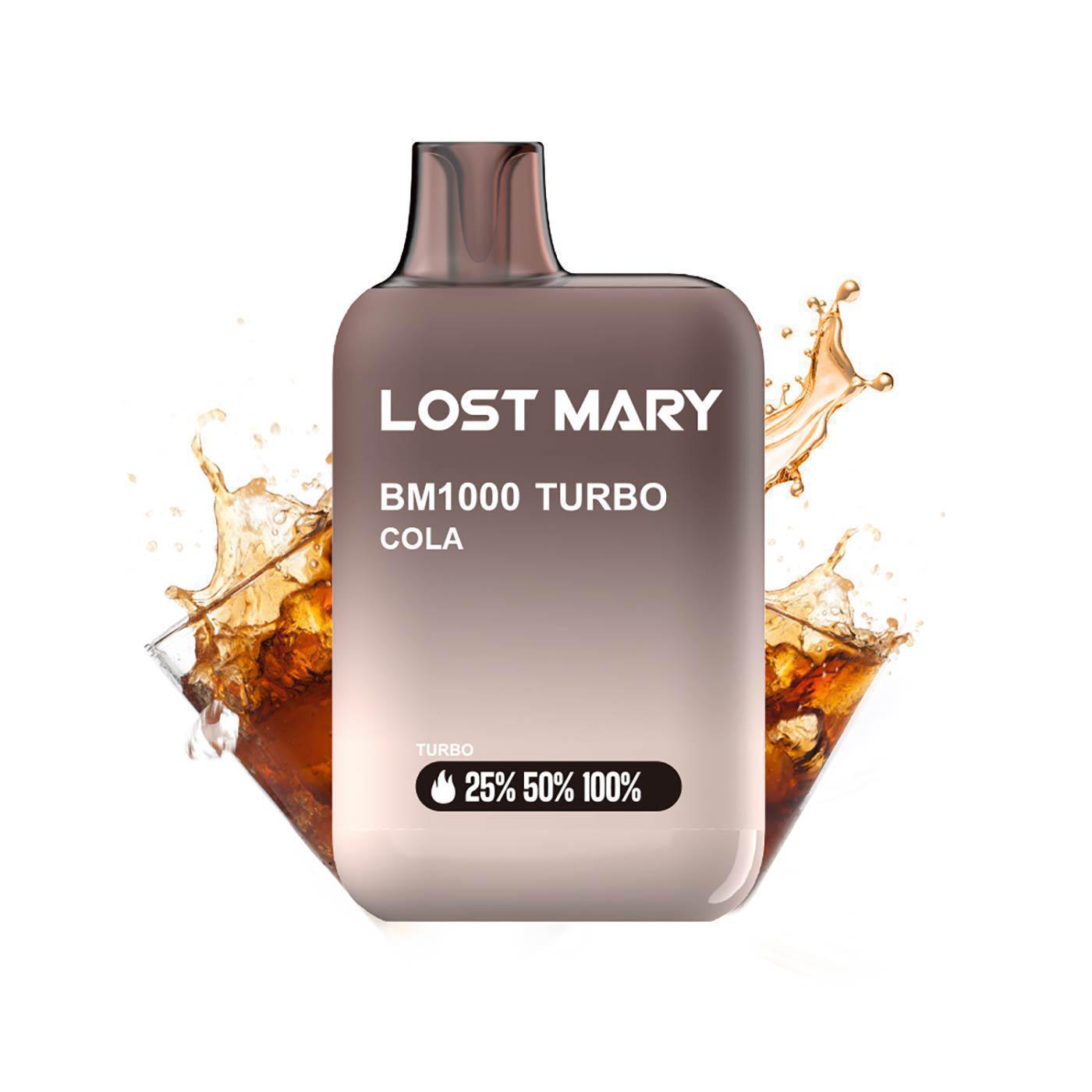 LOST MARY BM1000 Turbo 2% Cola | Vini Trading