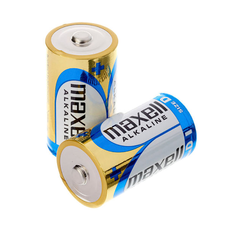 MAXELL ALKALINE BATTERY D LR20 BLISTER*2 EU
