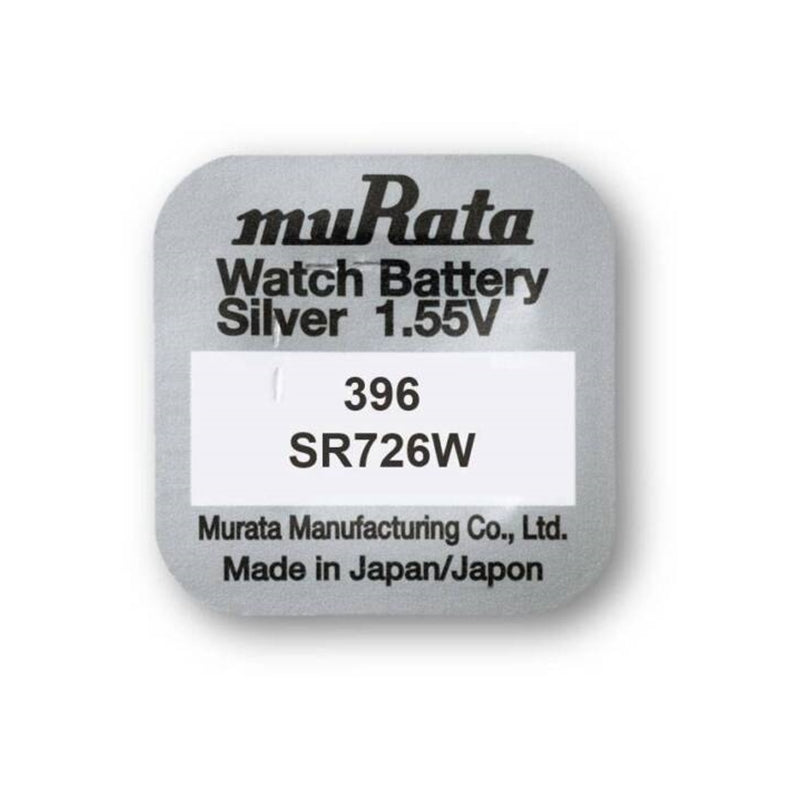 MURATA PILA OXIDO PLATA (396) SR726W CAJA*10 EU