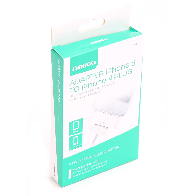 OMEGA ADAPTADOR CONVERSION iPhone5 - iPhone4 OAI