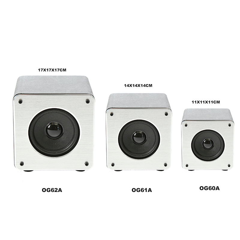 OMEGA ALTAVOZ BLUETOOTH v4.2 ALUMINIO 5" 8W OG62A TRUE WIRELESS STEREO