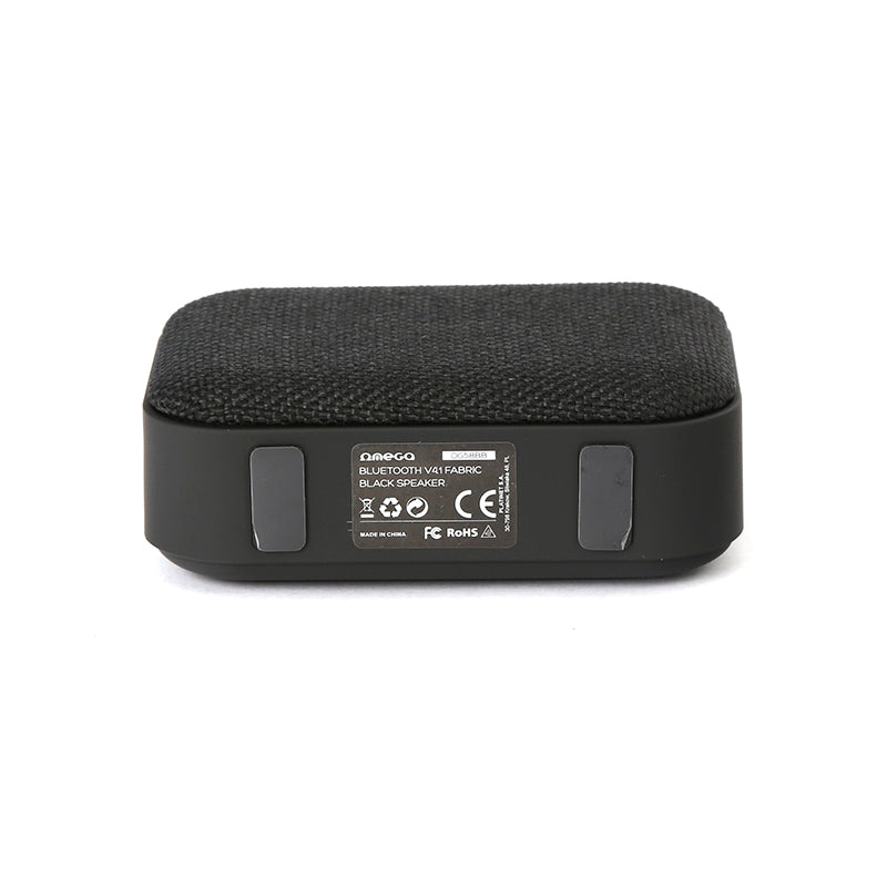 OMEGA ALTAVOZ BLUETOOTH v4.1 FM MP3 TELA NEGRO