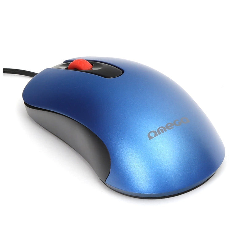 OMEGA RATON XL OPTICO USB 1000DPI OM0520 AZUL