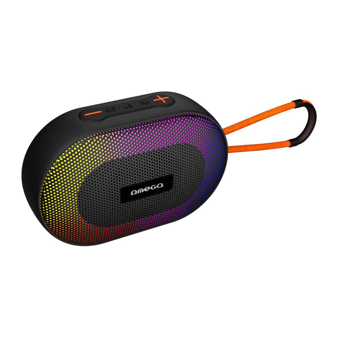 OMEGA BLUETOOTH SPEAKER V5.1 5W RGB LED OGQ101