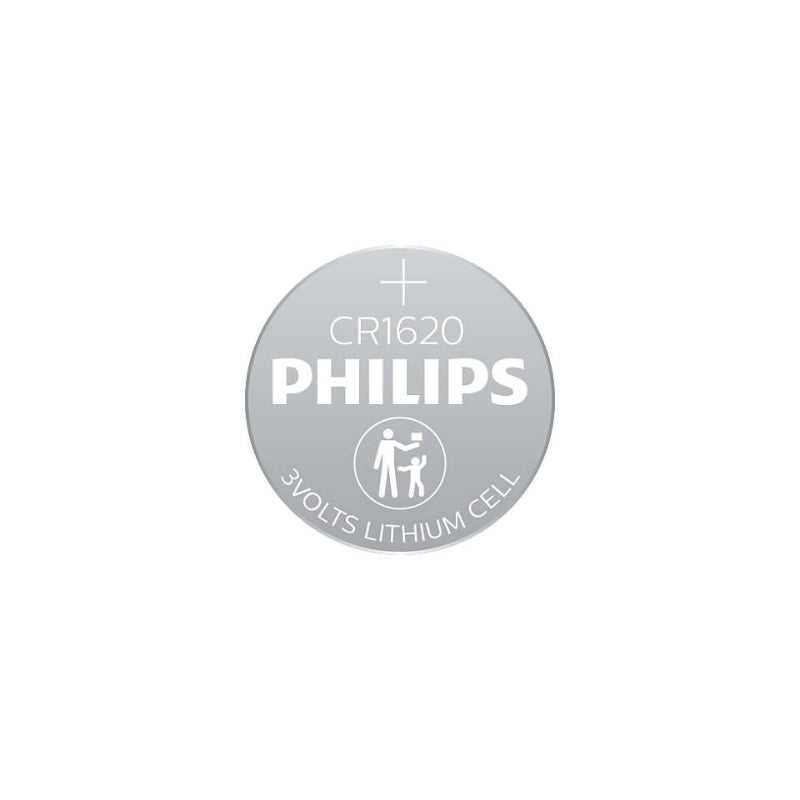 PHILIPS PILA BOTON LITIO CR1620 3V BLISTER*1