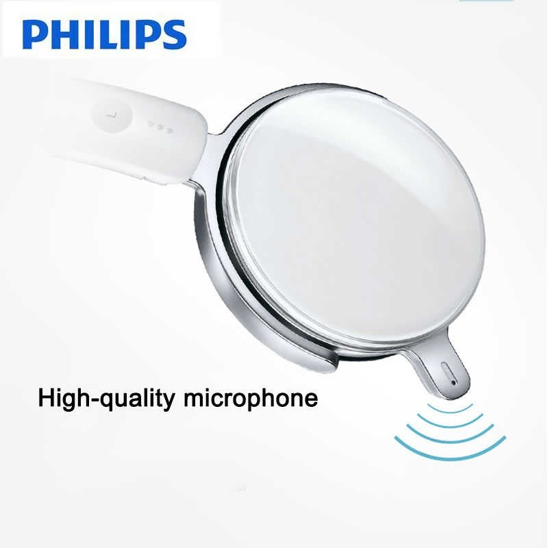 PHILIPS AURICULAR PC + MIC SHM7110U BLANCO