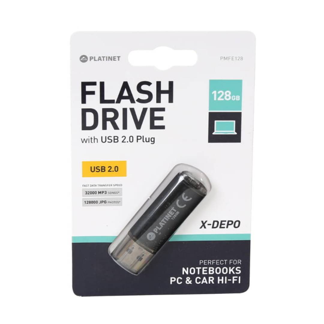 PLATINET PENDRIVE USB 2.0 X-Depo 128GB PMFE128