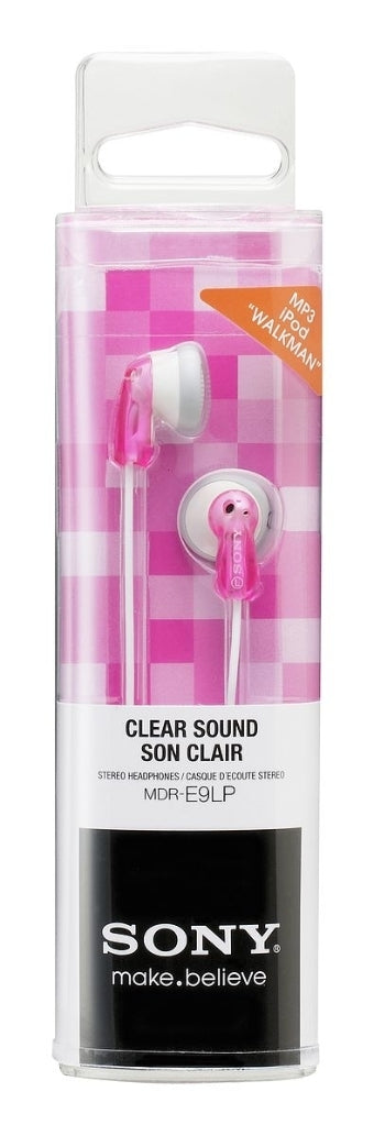 SONY AURICULARES BOTON MDR-EX9LP ROSA