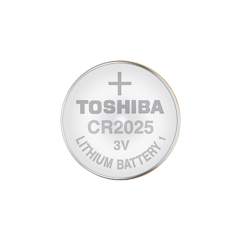 BATERIA DE BOTÃO DE LÍTIO TOSHIBA CR2025 3V BLISTER*5