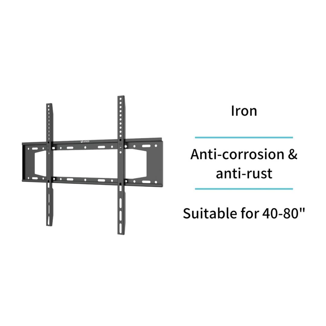 UNICO MU6378 SOPORTE TV FIJO 40 A 80 65KG GRIS