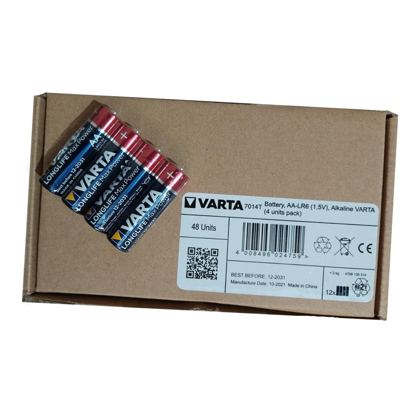 VARTA MAX POWER PILA ALCALINA AA LR6 RETRACTIL*4