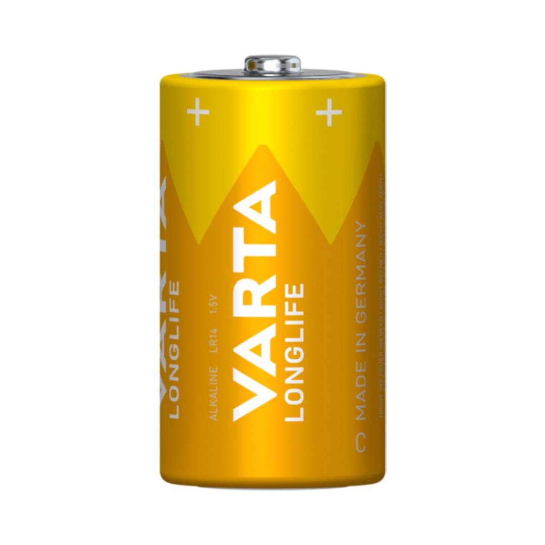 VARTA LONGLIFE PILA ALCALINA C LR14 BLISTER*2