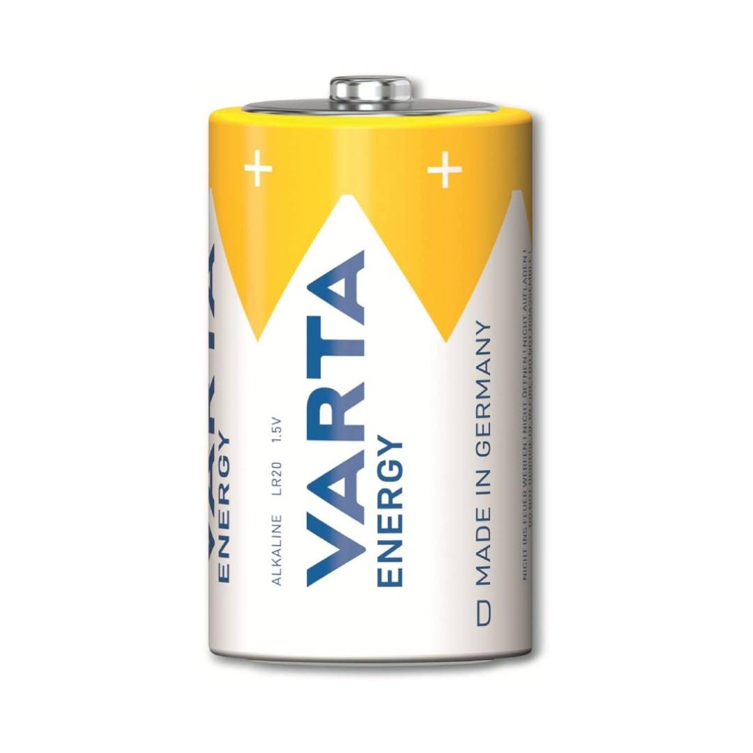 VARTA ENERGY PILA ALCALINA D LR20 BLISTER*2