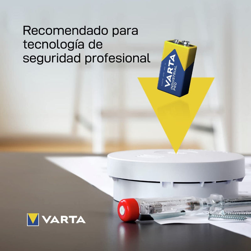 VARTA INDUSTRIAL PRO (PRECIO PILA) ALCALINA LR61 9V CAJA*20