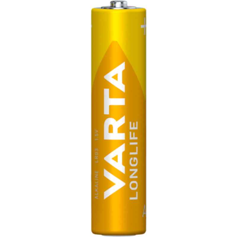 VARTA LONGLIFE PILA ALCALINA AAA LR03 BLISTER*4