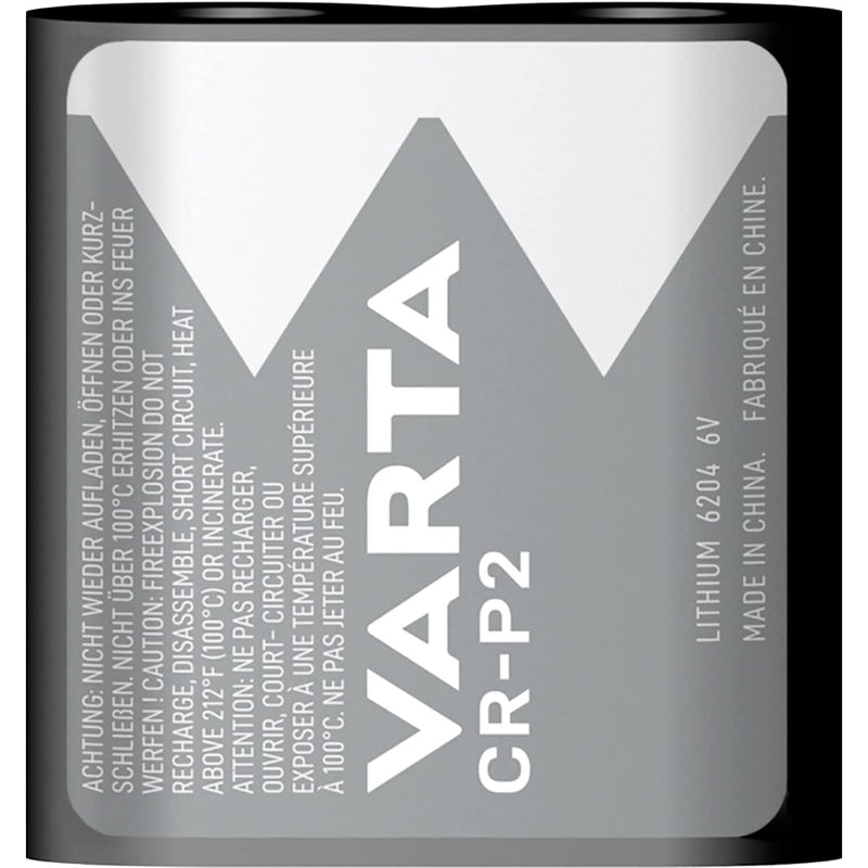 VARTA PILA LITIO FOTO CR-P2 6V BLISTER*1