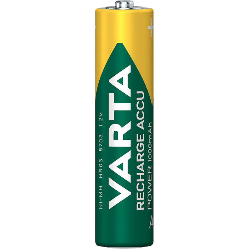 VARTA RECHARGEABLE ACCU POWER HR03 AAA 1000mAh BLISTER*2