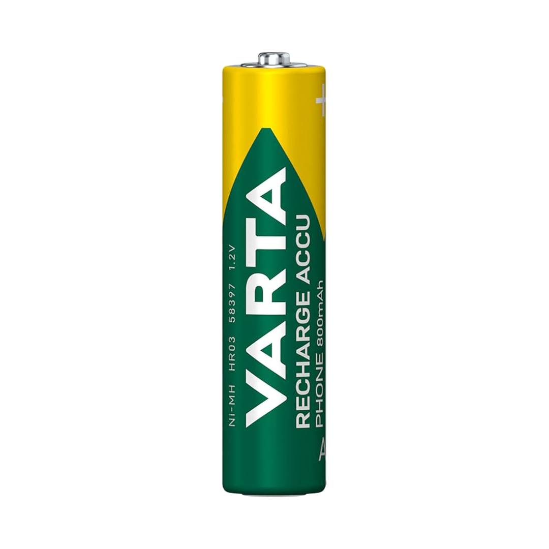 VARTA RECHARGEABLE ACCU POWER HR03 AAA 800mAh BLISTER*4