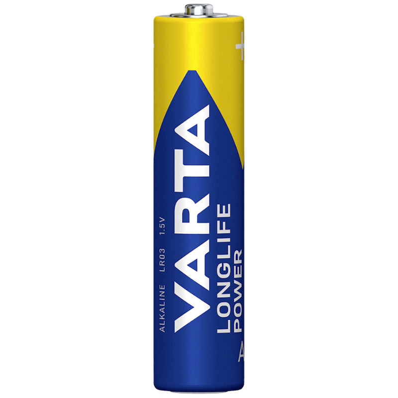 VARTA LONGLIFE POWER PILA ALCALINA AAA LR03 BLISTER*4