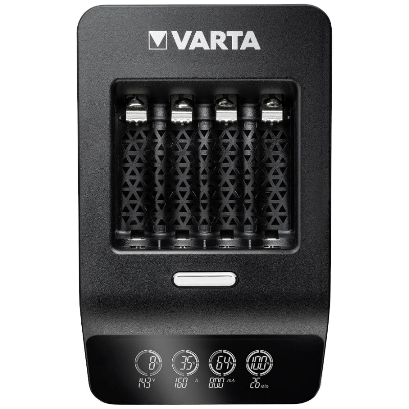 VARTA CARGADOR LCD ULTRA FAST + 4xHR6 2100mAh