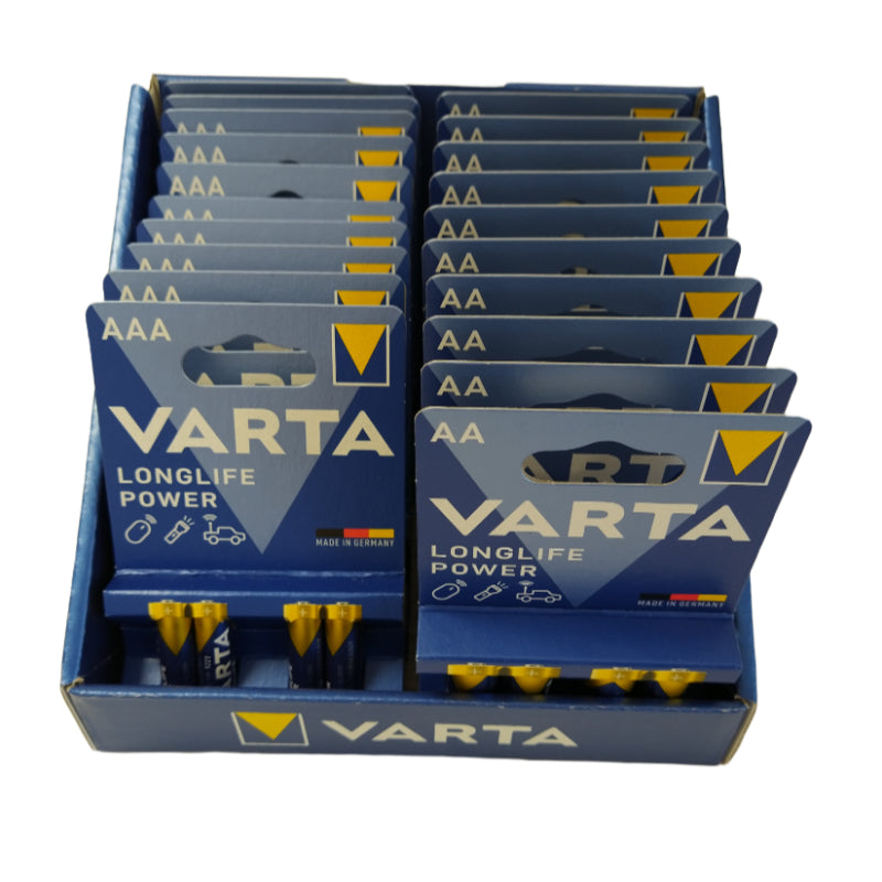 VARTA LONGLIFE POWER TABLE DISPLAY 10*AA+10*AAA BLISTER*4
