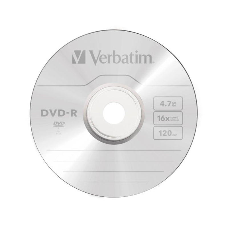 VERBATIM DVD-R 4,7GB 16X SLIM CASE*1