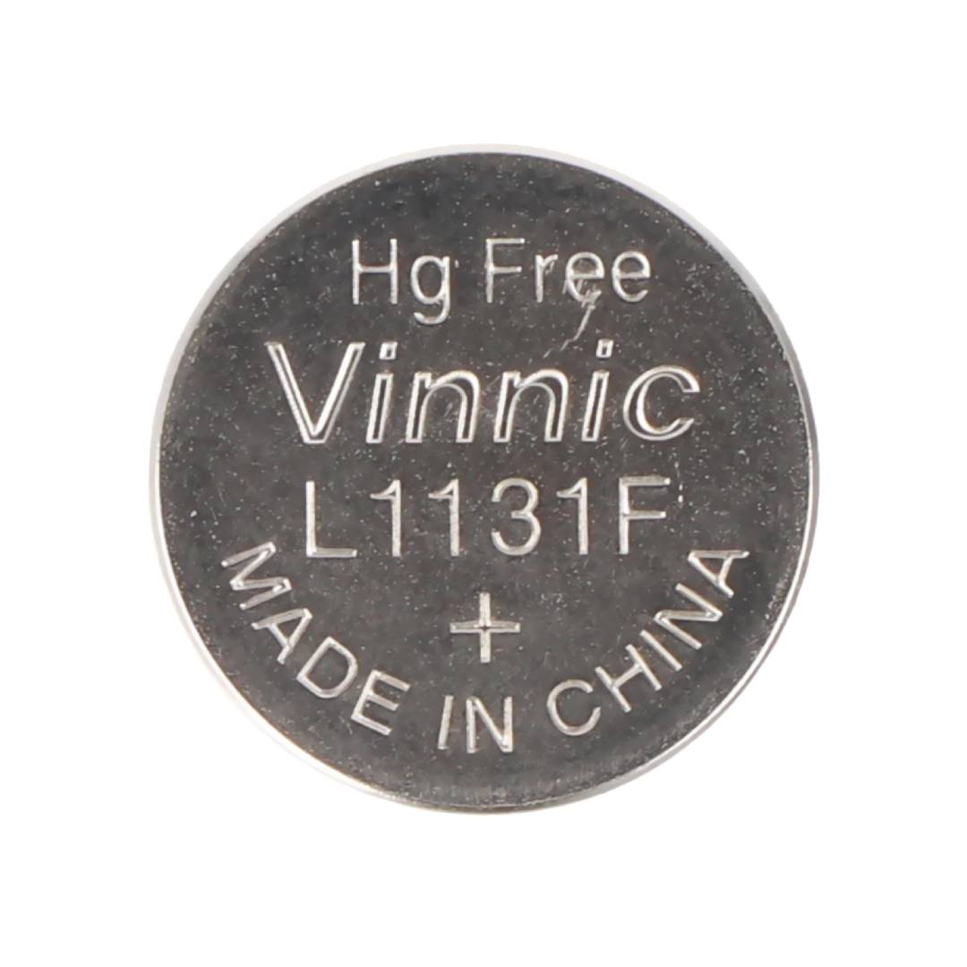 VINNIC PILA BOTON ALCALINA AG10 L1131F LR54 BLISTER*10