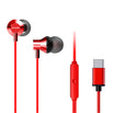 AIWA AURICULARES BOTON TYPE-C ESTM-50 ROJO