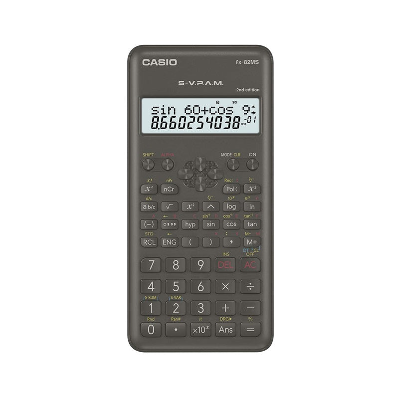 CALCULADORA CIENTÍFICA CASIO 2ª EDIÇÃO FX-82MS