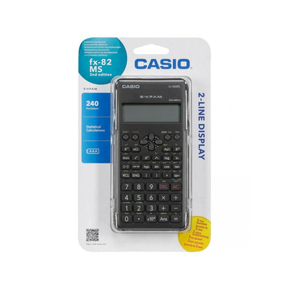 CALCULADORA CIENTÍFICA CASIO 2ª EDIÇÃO FX-82MS