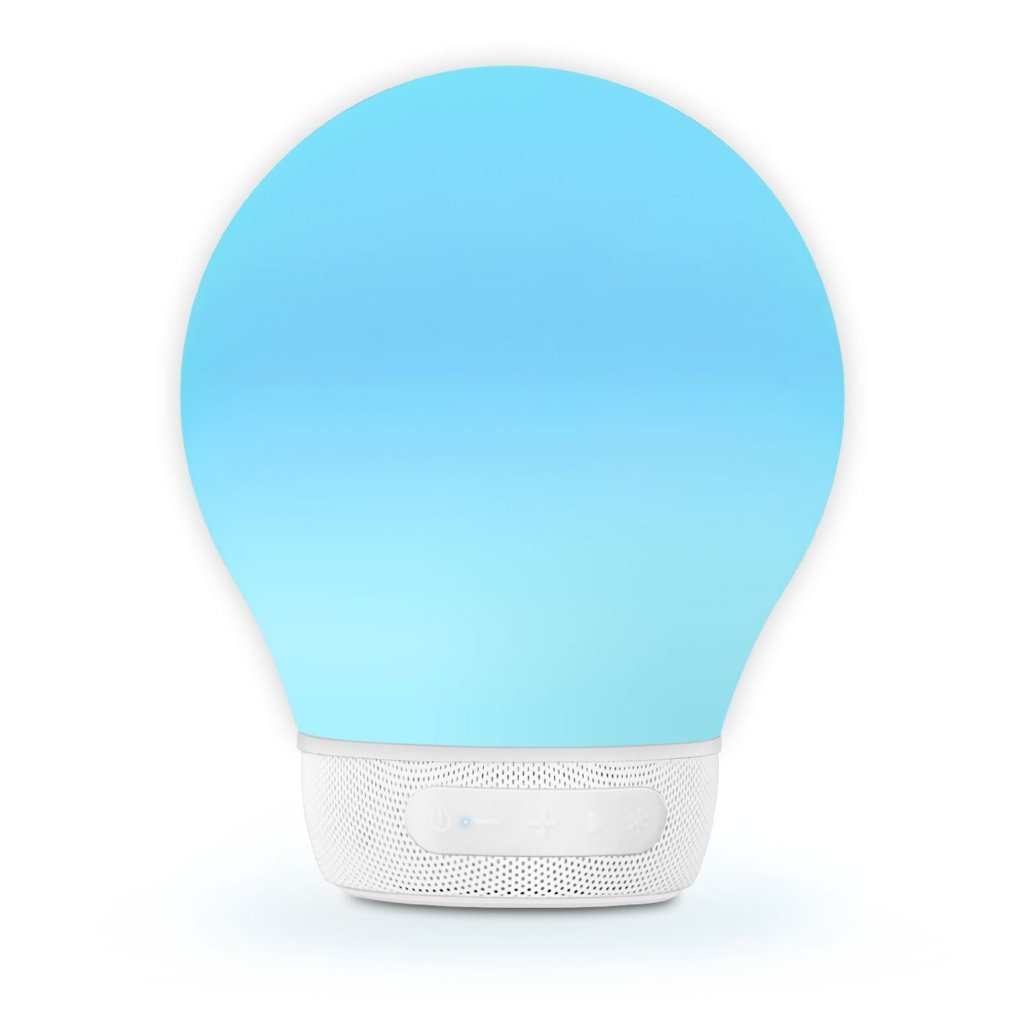 DIVOOM AURABULB SPEAKER + WHITE MULTICOLOR LED LAMP
