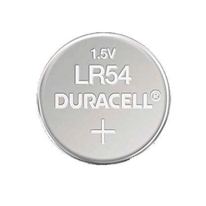 BATERIA ALCALINA DURACELL LR54 LR1130 AG10 1,5V BLISTER*2