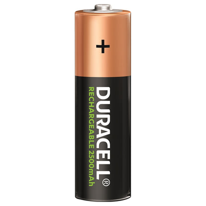 DURACELL PILA RECARGABLE HR6 AA 2500mAh BLISTER*4