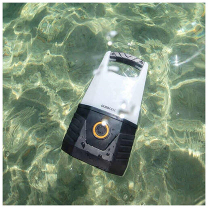 LANTERNA DE CAMPING LED DURACELL 500 LUMENS 12-40HRS.