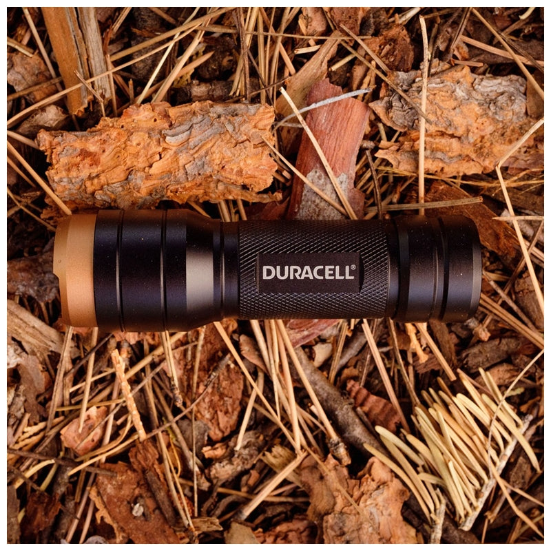 LANTERNA LED DURACELL 250 LUMENS ALUMÍNIO 180M 3xAAA