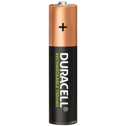 DURACELL PILA RECARGABLE HR03 AAA 750mAh BLISTER*4