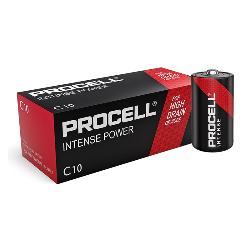 PROCELL INTENSE POWER (PRECIO PILA) ALCALINA LR14 C 1,5V CAJA*10