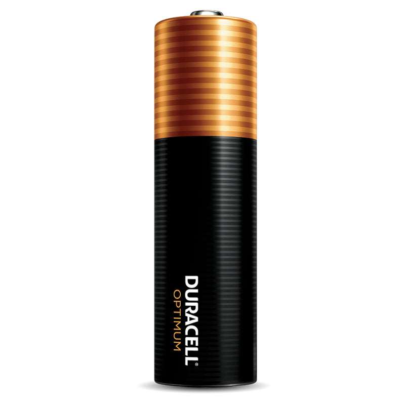 PILHA ALCALINA DURACELL OPTIMUM 200 AA LR6 BLISTER*4
