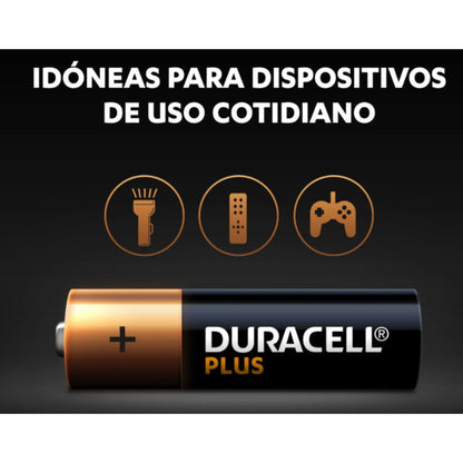 BLISTER DURACELL PLUS POWER 100 AA ALCALINA LR6*16