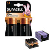 DURACELL PLUS POWER 100 PILA ALCALINA D LR20 BLISTER*2