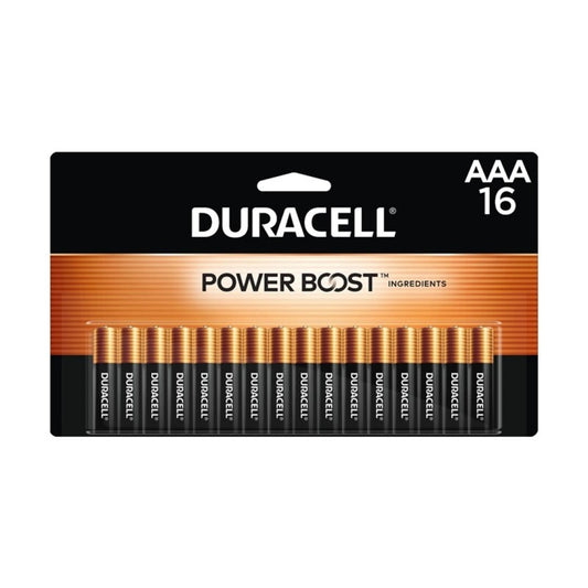 DURACELL PLUS POWER BOOST PILA ALCALINA AAA LR03 BLISTER*16