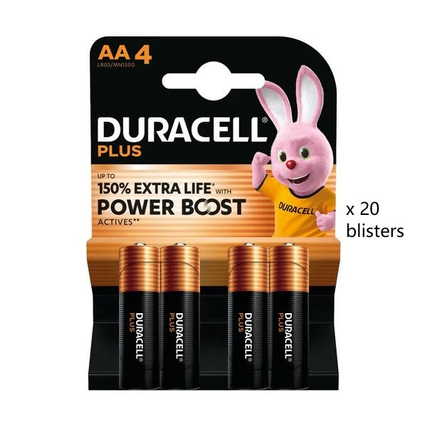 DURACELL EXPOSITOR PLUS POWER BOOST 20*AA B4+20*AAA B4+20*CR2032 B2