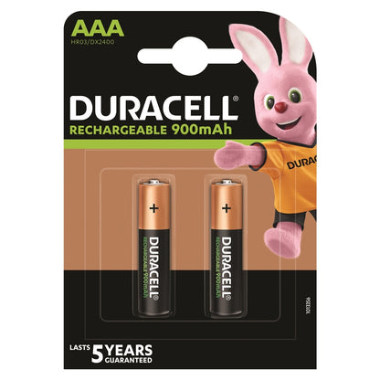 DURACELL PILA RECARGABLE HR03 AAA 900mAh BLISTER*2